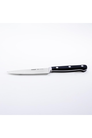 Pirge Classic Geniş Steak Bıçağı Siyah 12 Cm 49017