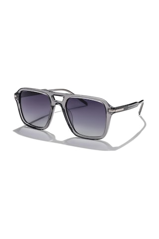 Hermod Old2090s-c4-53 Polarize Unisex Güneş Gözlüğü Gri - Şeffaf