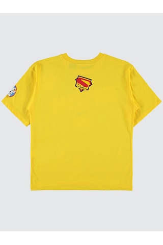Superman Erkek Çocuk Tişört 10-13 Yaş Sarı