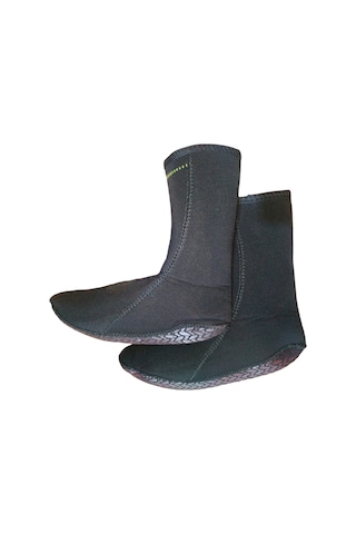 3mm Neopren Kaydırmaz Tabanlı Siyah Dalış Çorabı