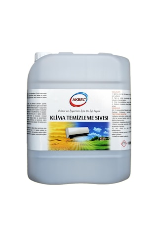 Akbel Klima Temizleme Sıvısı 5 KG + Klima Temizleme Poşeti 2 Adet