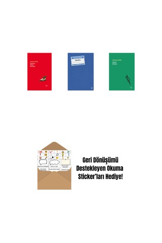 Kalbim Unut Bu Şiiri Ciltli + Görsen + Saklı Kalan + Okuma Sticker'ları