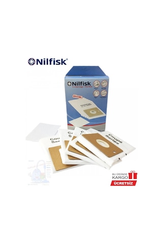 Nilfisk 78602600 Toz Torbası (5'Li Paket)