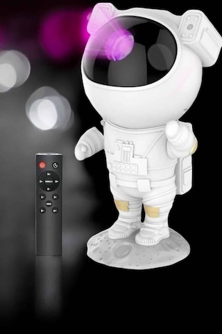 Hepsi Astronot Bluetooth Hoparlör Gökyüzü Projektör Gece Lambası Najmaddin