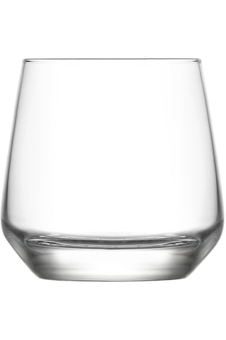 LAV Lal Cam Viski Bardağı 6'lı 345 ml (Meşrubat/Kokteyl Bardağı )