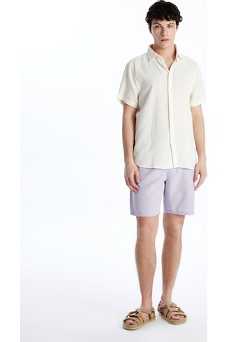 Lcwaıkıkı Classic Lila Kısa Boy Basic Erkek Deniz Şortu