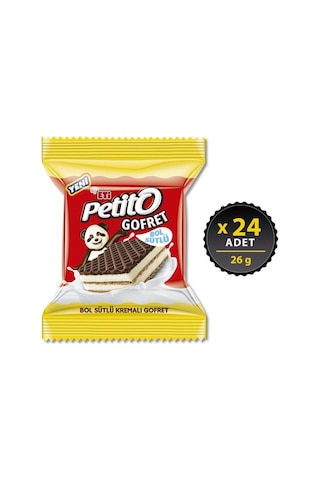 Eti Petito Gofret 24 x 26 G