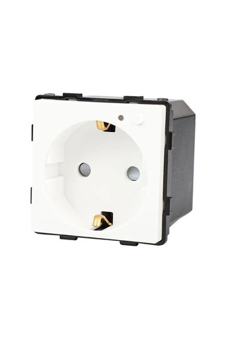 Ulzyvf Tuya Alexa Zamanlayıcılı Akıllı Wifi Soketi - Akıllı Ev Fişi Beyaz