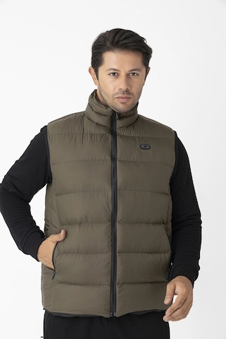 Crozwise Dolumlu Erkek Şişme Yelek Haki 4018-04 Haki