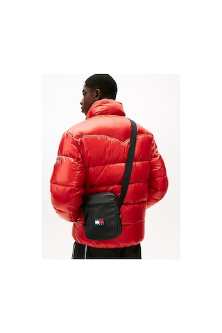 Tommy Hilfiger Erkek Marka Logolu Günlük Kullanıma Uygun Siyah Omuz Çantası Am0am13881 Bds-12894 Siyah