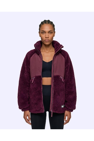 Kappa Authentic Oripro Kadın Bordo Regular Sherpa Mont