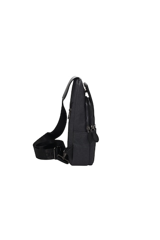 Westpolo Crossbody Unisex Çapraz Ayarlanabilir Askılı El Göğüs Ve Omuz Çantası Füme