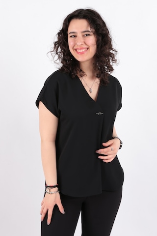 Ayhan 81908 Kadın Bluz 81908-174-R1534 Siyah
