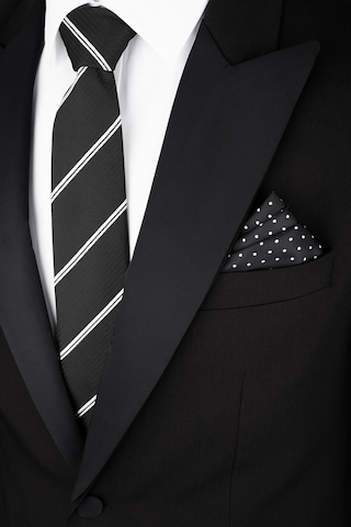 Hatemoğlu Siyah Slim Fit Çıkma Sivri Yaka Klasik Damatlık 2958716 Siyah