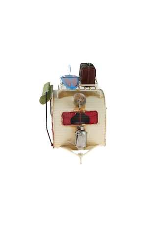 Karavan Dekoratif Metal Karavan Klasik Model 25 Cm