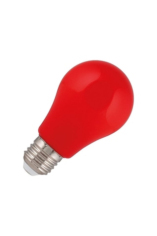 1 Adet 10 Watt Kırmızı Işık E27 Duy Led Ampul, Kırmızı Işık 10 Watt Tasarruflu Led Ampul, 10 Watt