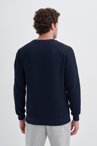 Cazador 51960 Erkek Bisiklet Yaka Sweatshirt Laci