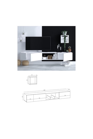 Decormet Pandora Tv Ünitesi Dec0061 Çok Renkli