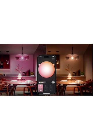 Philips Hue Essential 3'lü E27 Ampul Başlangıç Seti 806 Lumen Çok Renkli