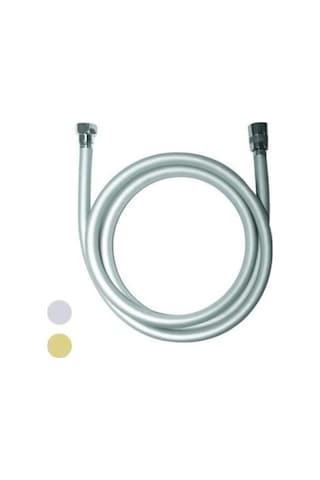 Pvc Duş Hortumu 155 Cm - 155 Cm - Çelik Gri