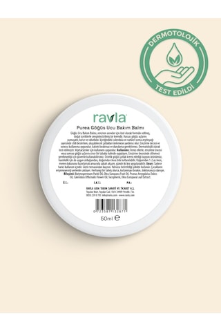 Ravla Purea Göğüs Ucu Bakım Balmı - 50 Ml