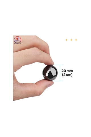 Bilye Şeklinde Manyetik Stres Topu Ø20 Mm 10 Adet Küre Mıknatıs, Stres Giderici Ve Hobi Mıknatısı Ofis, Ev Ve Eğitim Kullanımı İçin Eğlenceli Manyetik Oyuncak