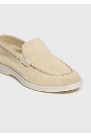 Ramsey Sarı Süet Casual Loafer