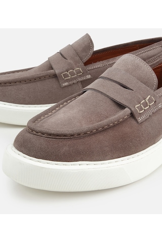 Hotiç Erkek Süet Deri Bej Kalın Tabanlı Günlük Loafer 02ayh319410a450 02ayh319410a450