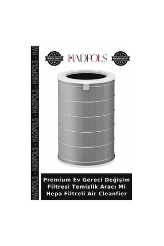 Premium Ev Gereci Değişim Filtresi Temizlik Aracı Mi Hepa Filtreli Air Cleanfier