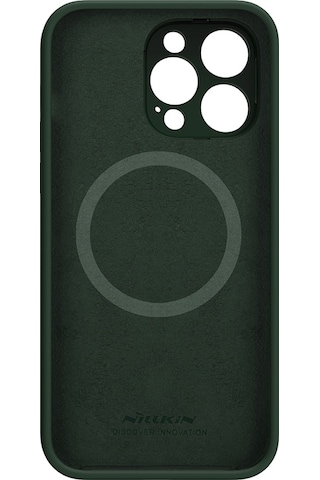 Nillkin Apple Uyumlu iPhone 14 Pro Max Stand Özellikli Lens Koruyuculu Lansman Kılıf Yeşil