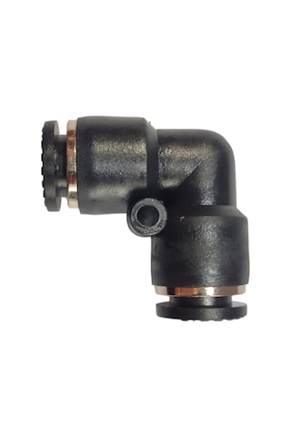 8mm Dirsek Hava Jakı - Pnömatik Jak - Hortum Jakı - Ekleme Jakı 5'li Set