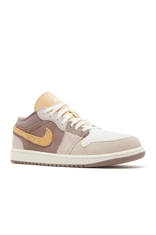 Nike Air Jordan 1 Low Se Craft Taupe Haze Beyaz - Pembe