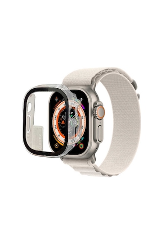 Watch Ultra 49mm Mkst Watch Gard 01 Kasa Ve Ekran Koruyucu - Renksiz