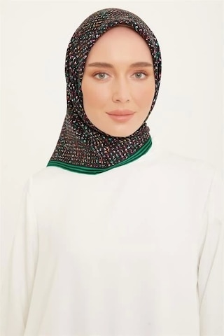 Armine Twill İpek Eşarp 23ka9013 05 Siyah