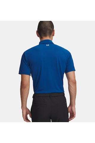Under Armour T2g Pique Polo Erkek T-shirt-31766 Koyu Mavi