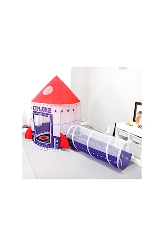 Roket Çocuk Oyun Çadırı, 3'ü bir arada, Top Havuzu, Oyun Çadırı,