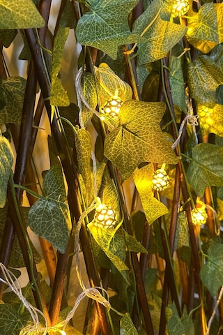 Jasper Yapay Çit Akardiyon 120cmx3m Ve 2 Mt Mini Disko Topu Dekoratif Süsleme Led