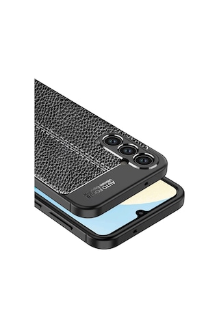 Samsung Uyumlu A36 Kılıf Auto Focus Kapak Siyah,