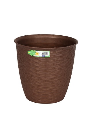 Premium Hasır Saksı 8 Lt No 6 Salonlar Yazlık Sehpa
