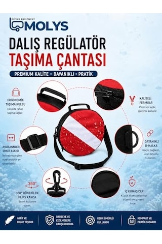 Scuba Dalış Regülatörü Çantası