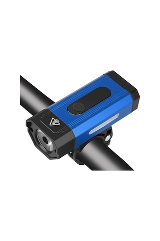 Xbyc 6127 800 Lümen Bisiklet Ön Lamba Far Aydınlatma Usb Şarjlı Mavi Renk Siyah