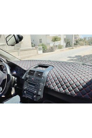 Kapitone Deri Kumaş Volkwagen Polo 2006-2009 Torpido Koruma Örtüsü 1 Adet