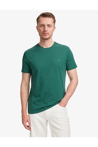 Pierre Cardin Erkek Koyu Yeşil Tişört Basic 50325307-vr079