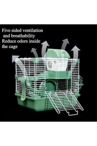 Willowhaven Pembe Küçük Kale: Lüks Golden Bear Villa Kafesi, Tam Aksesuarlı İki Katlı Geniş Yaşam Alanı