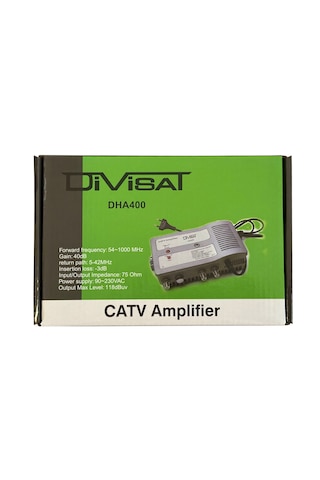 Divisat Dha 400 Hat Yükseltici Amplifier 40db - Zamak Kasa