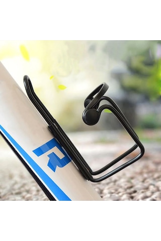 Powerax Aliminyum Bisiklet Suluk Tutucu Bisiklet Matara Kafesi Siyah