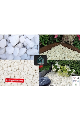 Mezar Peyzaj Dere Çakıl Taşı 2 Kg