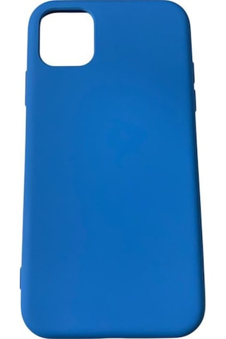 Apple Uyumlu iPhone 11 İle Cappy Silikon Kılıf Mavi
