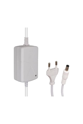 Weko 12volt - 3.2amper 5.5x2.5 Plastik Kasa Beyaz Masaüstü Adaptör