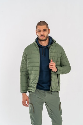Combat Tactical Tactical Şişme Mont Suya Dayanıklı Rüzgâr Geçirmez Dik Yaka Mont - 313-759-haki